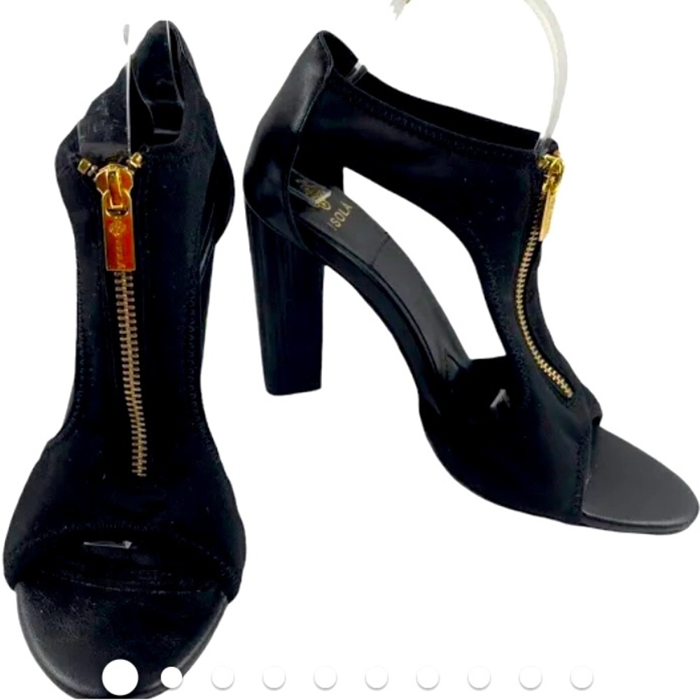 Isola Womens Shoes Black 9.5M